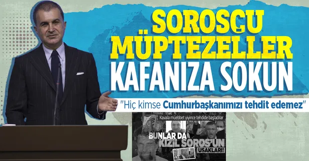 Başkan Erdoğan'ı tehdit eden hadsizlere AK Parti'den net yanıt: Millet egemenliğini savunarak mücadele etmeye devam edeceğiz