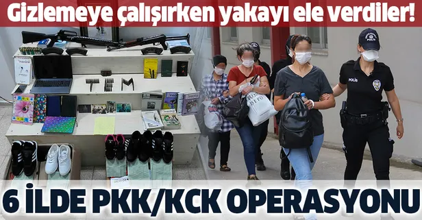 Son dakika: Adana merkezli 6 ilde PKK/KCK operasyonu: Cezaevine ayakkabı tabanında örgüt talimatı-1