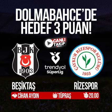 Beşiktaş - Rizespor | CANLI