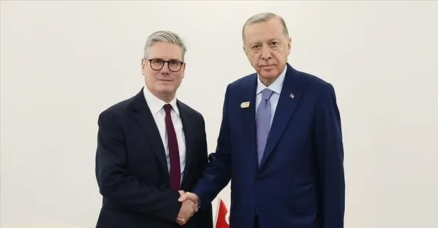 Ankara-Londra savunma hattı | Başkan Erdoğan İngiltere Başbakanı Keir Starmer ile görüştü! Ana gündem Eurofighter: Süreç olumlu