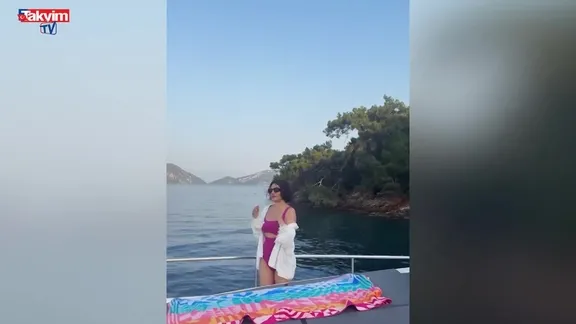 Göksel’den tatil paylaşımı: Yapmasam olmazdı!