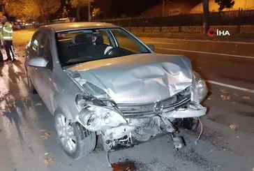 Samsun'da zincirleme trafik kazası: 4 yaralı