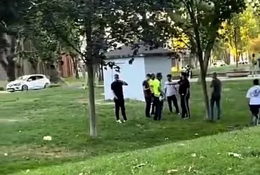 İZLE I 'Neden korna çaldın' kavgası kamerada!