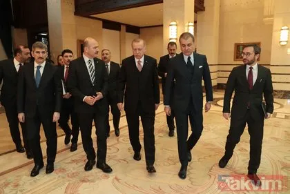 Başkan Erdoğan, Doğu ve Güneydoğu Anadolu bölgelerinden kanaat önderlerini kabul etti