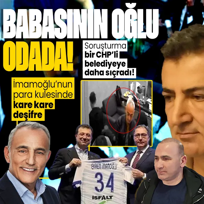 CHPdeki paradan kulede bir isim daha deşifre oldu: Küçükçekmece Belediye Başkanı Kemal Çebinin oğlu Serkan Çebi de odada