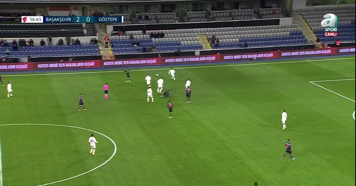 GOL | Başakşehir 3-0 Göztepe