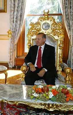 Cumhurbaşkanı Erdoğan, Şerif'i kabul etti