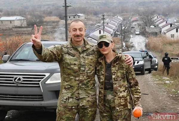 SON DAKİKA: Azerbaycan Cumhurbaşkanı İlham Aliyev işgalden kurtarılan Gubadlı'yı ziyaret etti - 26