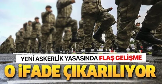 Yeni askerlik sistemi yasasında son hafta!