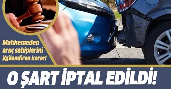 kaza yapan araclarda artik trafik