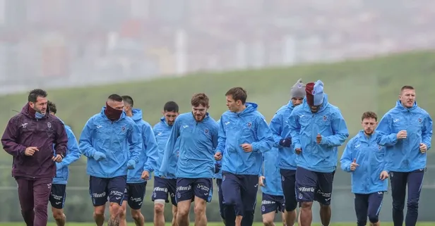 Trabzonspor final hazırlıklarını sürdürüyor