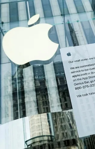 Son dakika: ABD'li teknoloji devi Apple mağazalarını süresiz kapattı