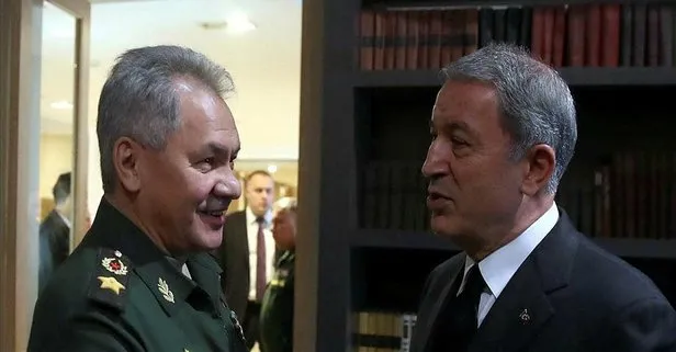Milli Savunma Bakanı Akar Rusya Savunma Bakanı görüştü