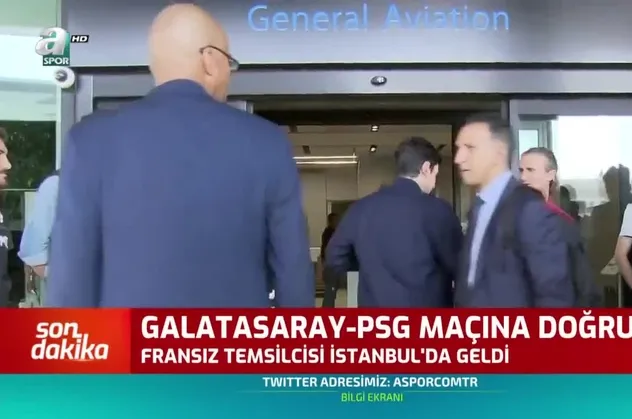 Galatasaray'ın Şampiyonlar Ligi'ndeki rakibi Paris Saint-Germain İstanbul'a geldi