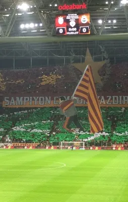 Galatasaray taraftarından derbi hazırlığı