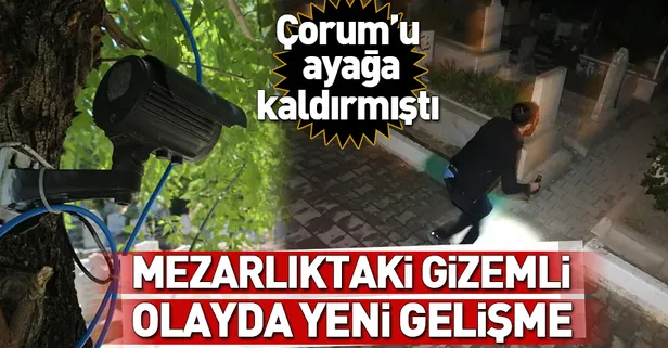 Mezarlıkta ağlayan kızın gizemini kameralar çözecek