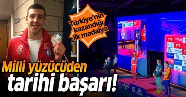 Milli yüzücü Emre Sakçı'dan tarihi başarı!