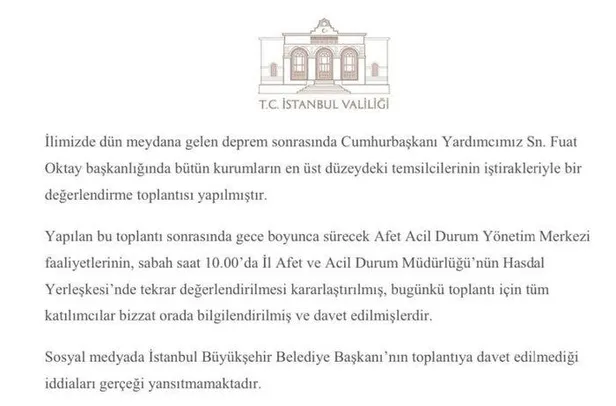 'Ekrem İmamoğlu'nun AFAD toplantısına çağrılmadığı' yalanını kimler yaydı? İşte deprem yalancıları-20