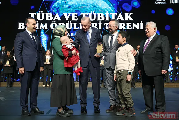 Başkan Erdoğan "TÜBA ve TÜBİTAK Bilim Ödülleri"ni takdim etti: Kim hangi ödülü aldı? - 7