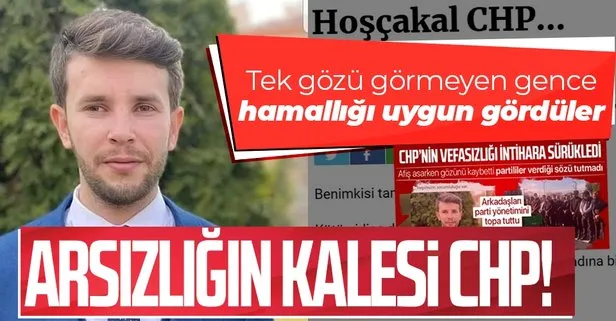 Son dakika: CHP verdiği sözleri tutmadı Tugay Adak ölüme gitti! Engelli gence hamal ol dediler