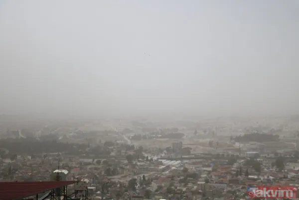 Türkiye'de toz bulutu kabusu etkisini gösterdi! Göz gözü görmedi araçlar çamura bulandı! Kritik uyarı: Maskesiz çıkmayın - 19