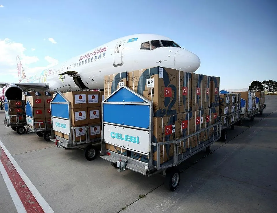 Türkiye’den bir ülkeye daha yardım eli!