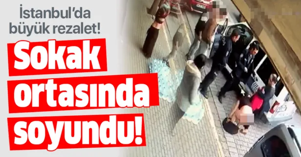 İstanbul Avcılar’da rezil olay! Yakalanınca sokak ortasında çırılçıplak soyundu