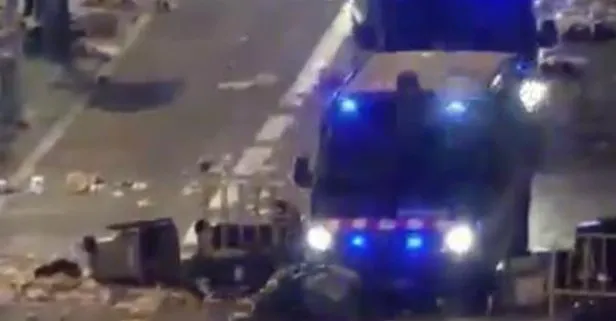 Son dakika: Katalonya’da şiddet çatışmalar