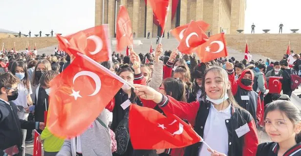 23 Nisan Ulusal Egemenlik ve Çocuk Bayramı, tüm yurtta coşkuyla kutlandı