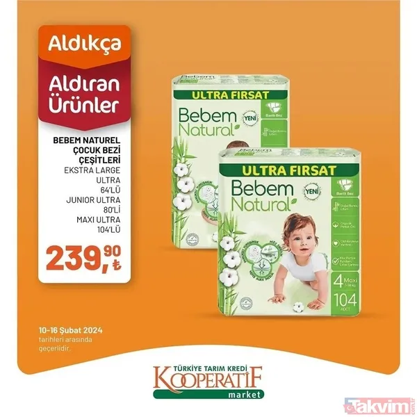 Tarım Kredi market 10-16 Şubat fiyat listesi! 41 üründe dev indirim! Peynir, 94.90 TL, Çay 54.90 TL, 6'lı kağıt havlu 54.90 TL... - 31