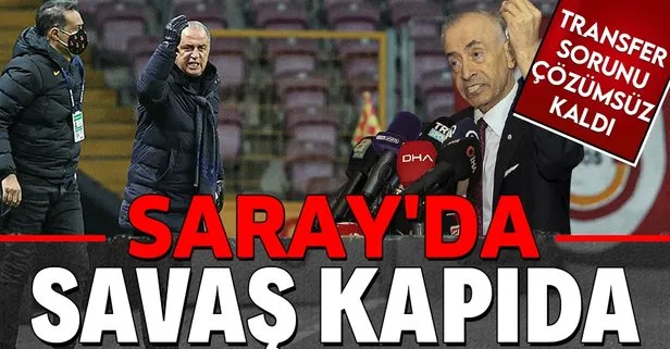 Fatih Terim 4 transfer istiyor ama yönetim çözüm üretemiyor! Galatasaray’da savaş kapıda