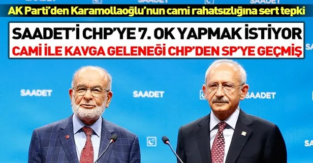 AK Parti’den Karamollaoğlu’nun Çamlıca Camii rahatsızlığına tepki