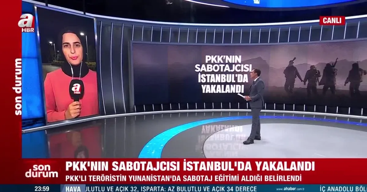 İçişleri Bakanlığı duyurdu! PKK’nın sabotajcısı İstanbul’da yakalandı