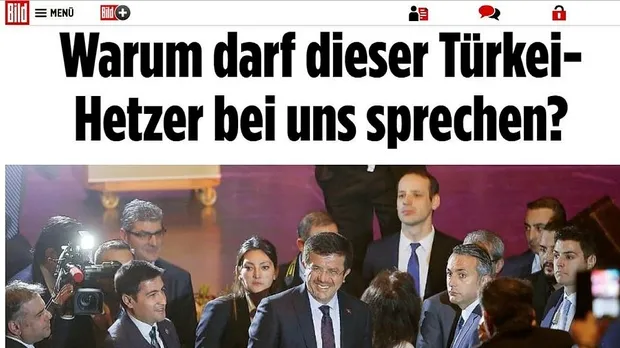Bakan Zeybekci ahlaksız Bild'e dava açacak-1