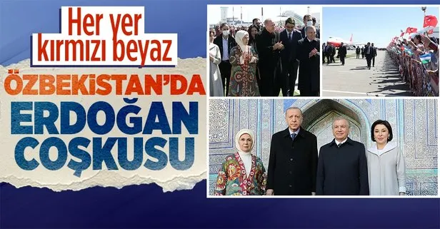 Başkan Erdoğan Özbekistan’da kadim Türk İslam şehirlerinden Hive’yi ziyaret etti