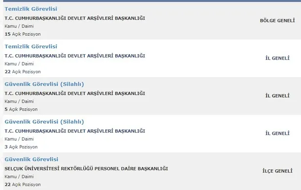 Kamu Personeli alımı başvuru şartları açıklaması geldi! 23 Haziran İŞKUR Kamu İlanları...-2