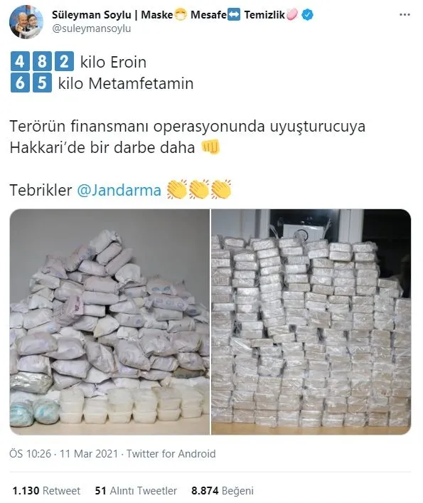 son-dakika-icisleri-bakani-suleyman-soylu-pkk-teror-orgutune-karsi-uyusturucu-operasyonu-gerceklestirildigini-duyurdu-1615493468988.jpg Son dakika! İçişleri Bakanı Süleyman Soylu, PKK terör örgütüne karşı uyuşturucu operasyonu gerçekleştirildiğini duyurdu-1