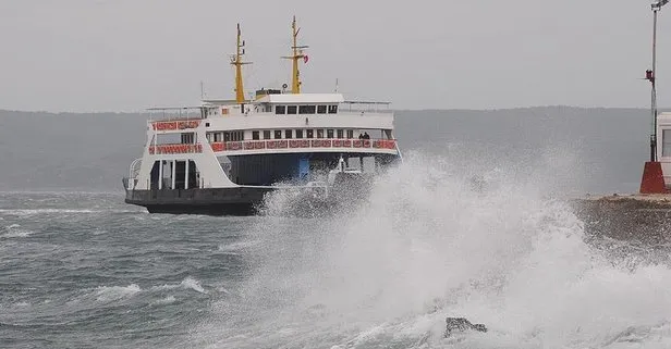 Bursa - İstanbul deniz otobüsü seferlerinden bazıları olumsuz hava koşulları nedeniyle iptal edildi