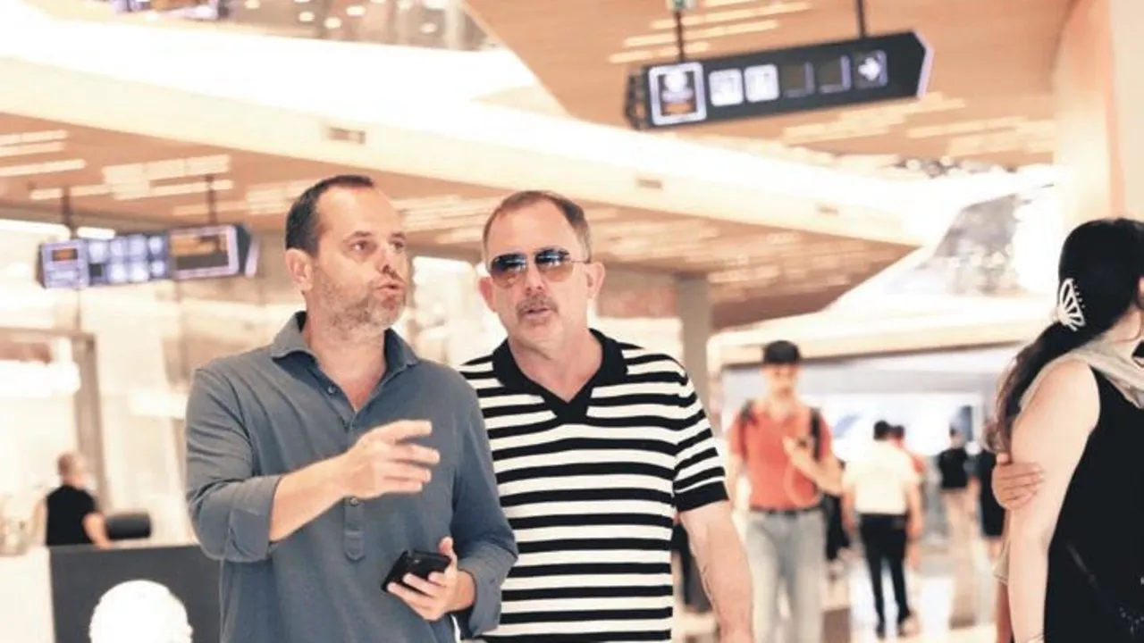 Sergen Yalçın alışverişte