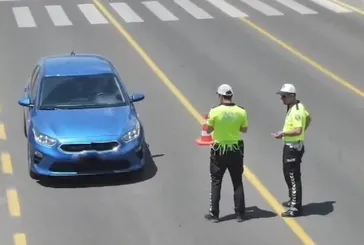Trafikte son bir haftanın Z raporu: 535 bin 705 araca/sürücüye işlem