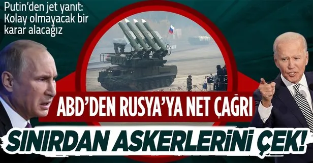 ABD Dışişleri Bakanlığı’ndan açıklama: Rusya, Ukrayna sınırındaki askerlerini bir an önce çekmeli