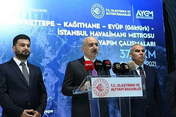 İstanbul Havalimanı metrosuna kavuşuyor! İstanbul Havalimanı-Gayrettepe Metro Hattı'nda test sürüşü yapıldı-2