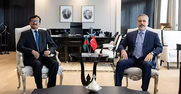 Dışişleri Bakanı Hakan Fidan Bangladeş Dışişleri Bakanlığı Danışmanı ile görüştü