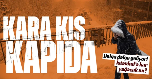 HAVA DURUMU | Kara kış kapıda! Kar dalga dalga geliyor! Hafta sonu etkili olacak | İstanbul'a kar yağacak mı? 6-10 Ocak 2023