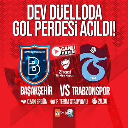 Başakşehir - Trabzonspor | ZTK CANLI YAYIN