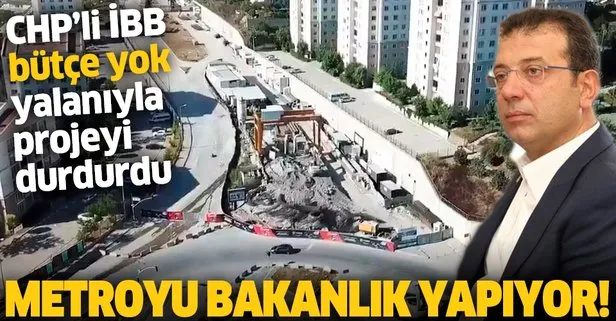 CHP’li İBB’nin yapmadığı Metrokent-Kayaşehir metro projesini Ulaştırma ve Altyapı Bakanlığı yapıyor