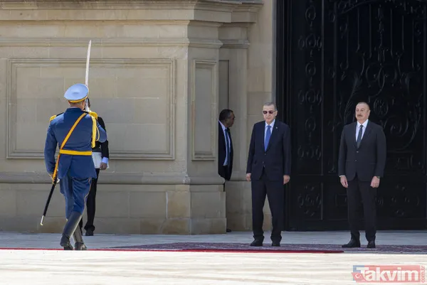 Başkan Recep Tayyip Erdoğan'dan Gardaş Azerbaycan'a ziyaret! Heyette Sinan Oğan da yer aldı - 30