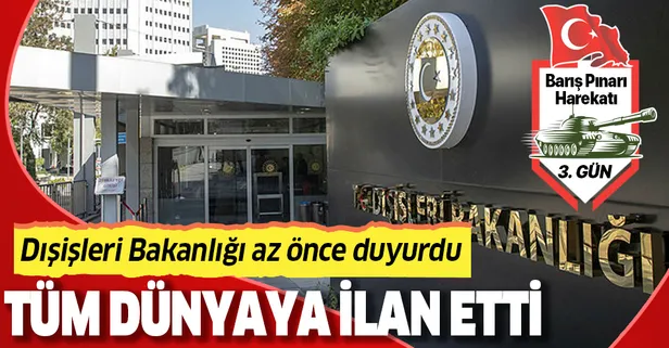 BM yetkilisi harekatı Srebrenitsa soykırımına benzetti! Dışişleri sert tepki gösterdi!