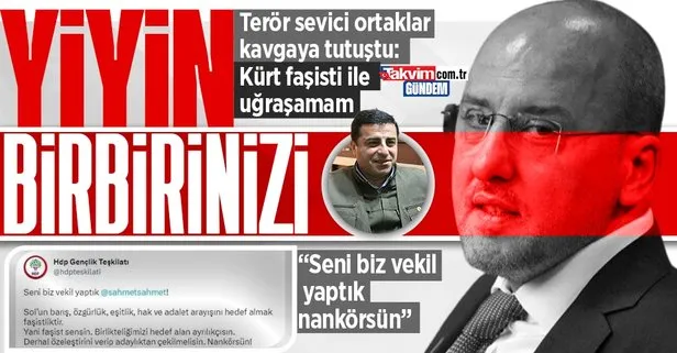Terör sevici ortaklar birbirine girdi! TİP’li Ahmet Şık HDP’ye fena salladı: Kürt faşisti ile uğraşamam