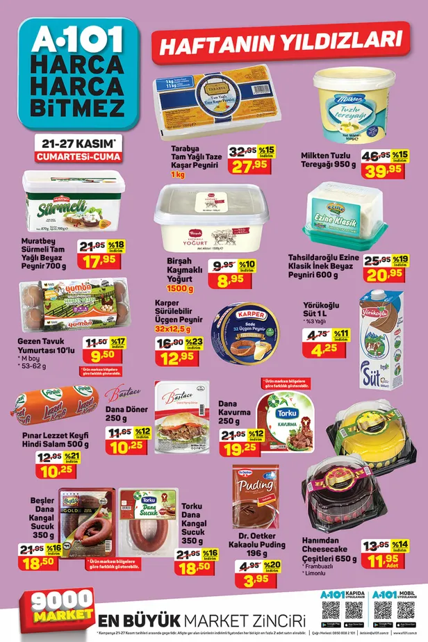 A101 aktüel ürünler kataloğu! A101 21-27 Kasım haftanın yıldızlarında neler var?-4